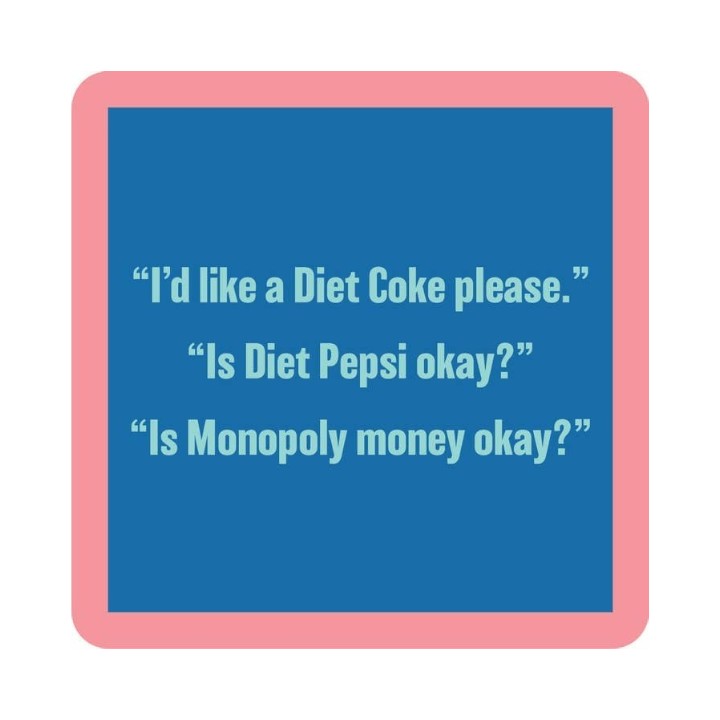 Diet Coke Coaster