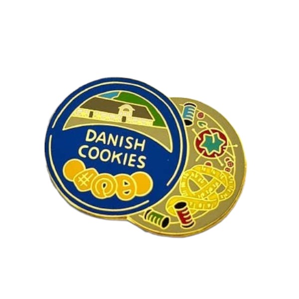 Danish Cookies Pin
