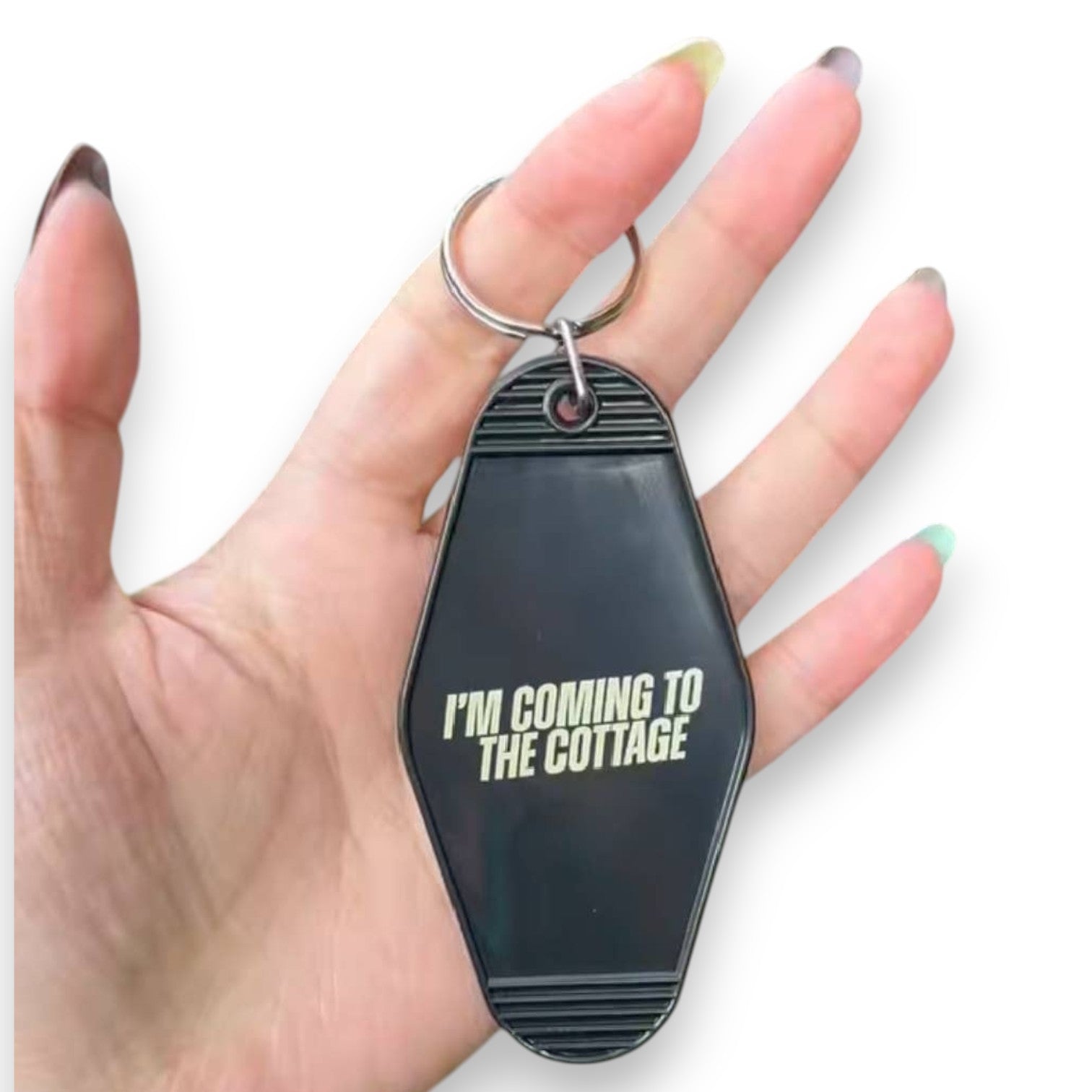 I'm Coming To The Cottage Keychain
