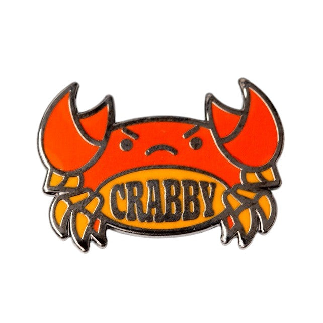 Crabby Enamel Pin
