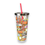 Friends Glitter Tumbler