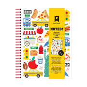 New York Spiral Stickerbook