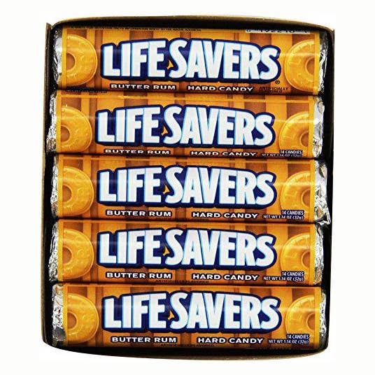 Life Savers Butter Rum
