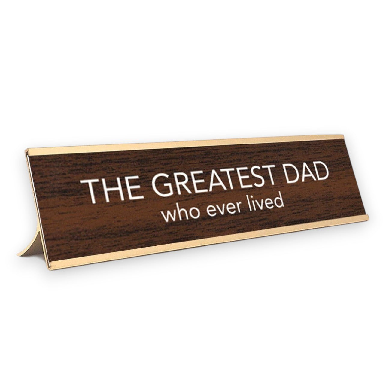 The Greatest Dad Nameplate