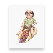 Danny DeVito On Sandwich Print