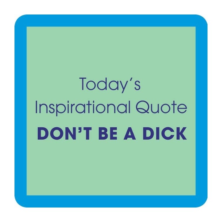 Inspirational Quote Coaster