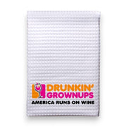 Drunkin Grownups Kitchen Towel