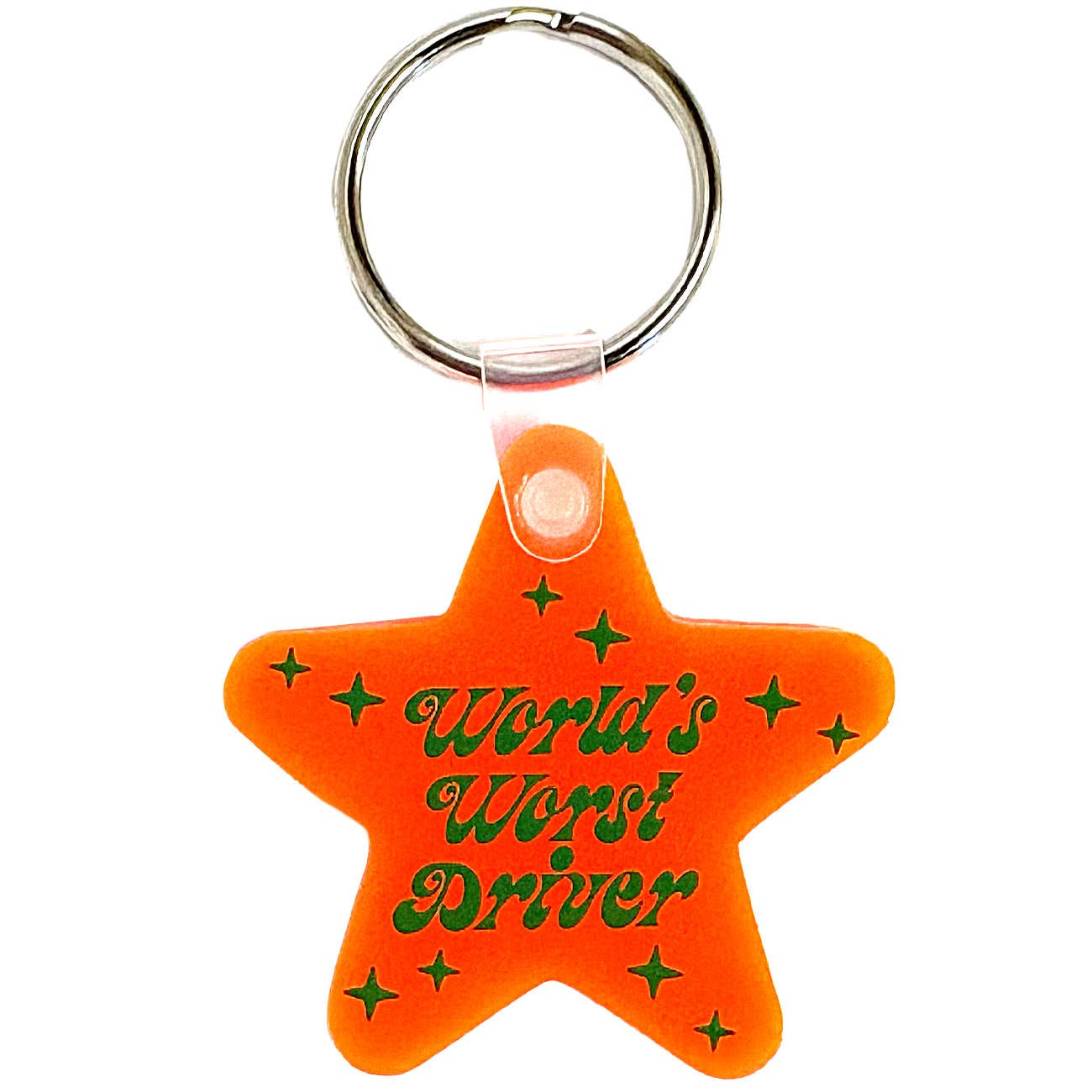 World's Worst Driver Keychain