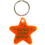World's Worst Driver Keychain