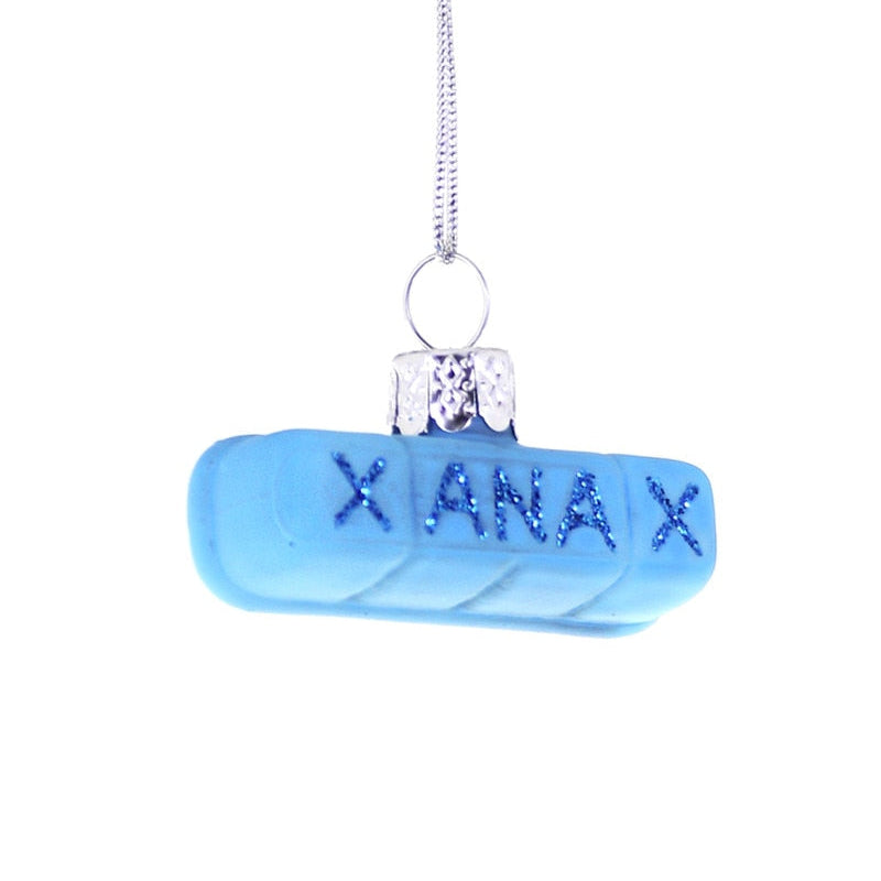 Xanax Extra Strength Ornament