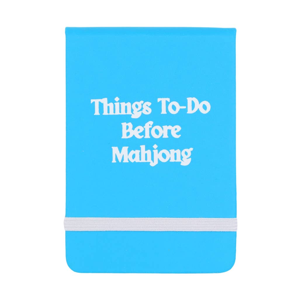 Things To Do Before Mahjong Pocket Journal