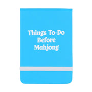 Things To Do Before Mahjong Pocket Journal