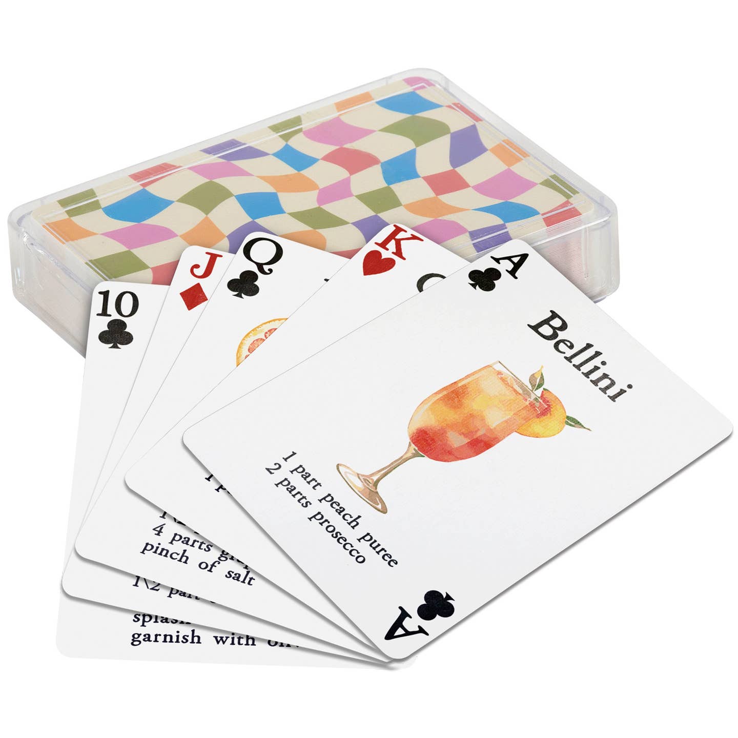 Cocktail Recipes Playing Cards