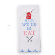 All We Do Is Eat Kitchen Towel Set