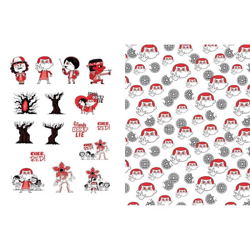 Stranger Things World Of Stickers