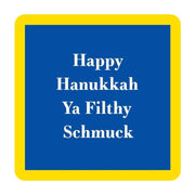 Happy Hanukkah Coaster