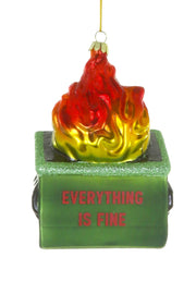 Everything Is Fine Ornament