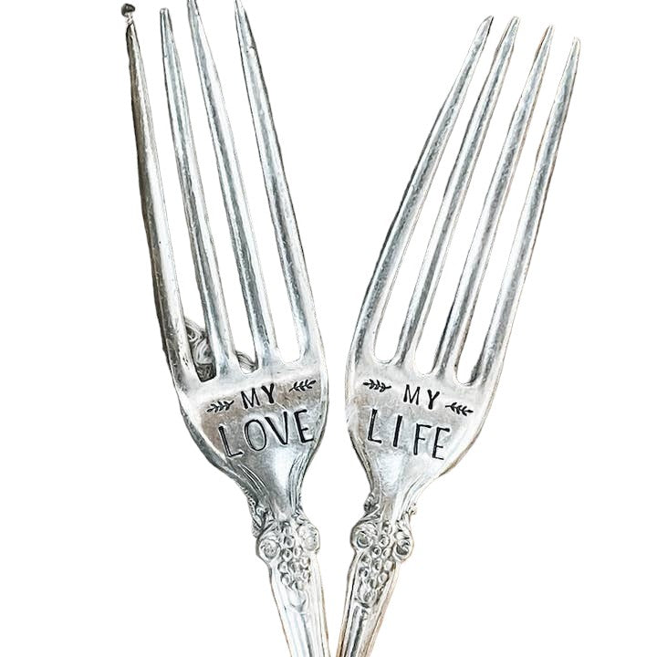 My Life My Love Fork Set