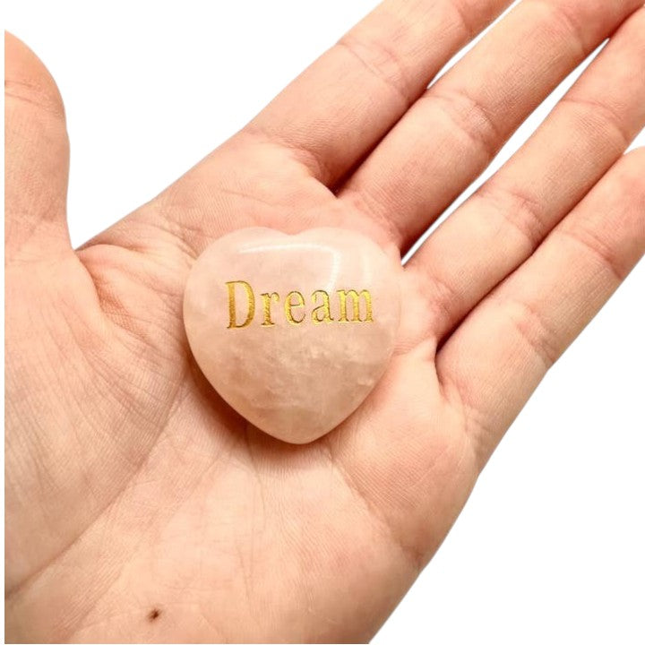 Rose Quartz Heart