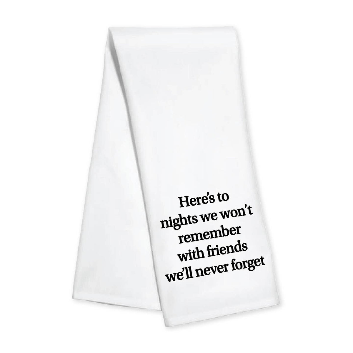 To Nights We Won't Forget Kitchen Towel
