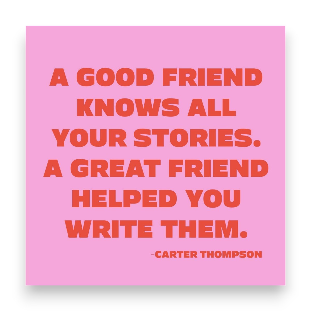 A Good Friend Knows All Napkins