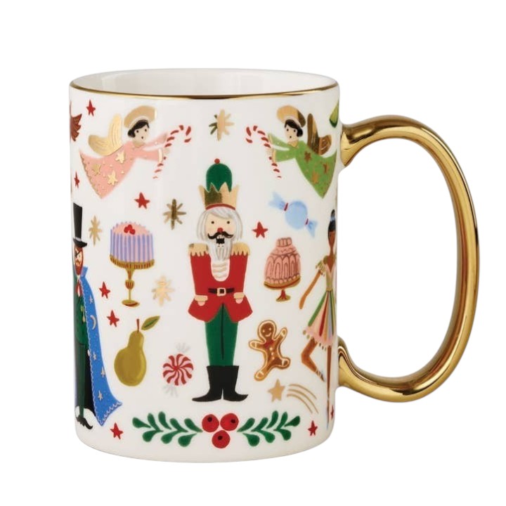 Nutcracker Porcelain Mug
