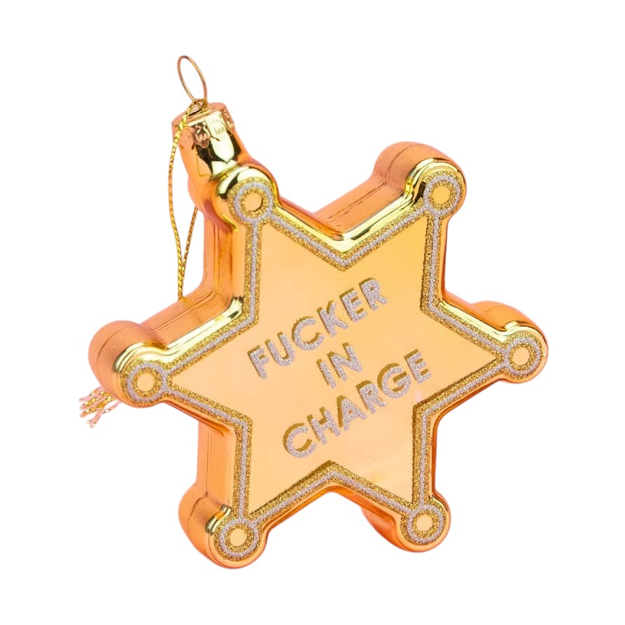 Sheriff In Charge Ornament