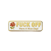 F Off Pin