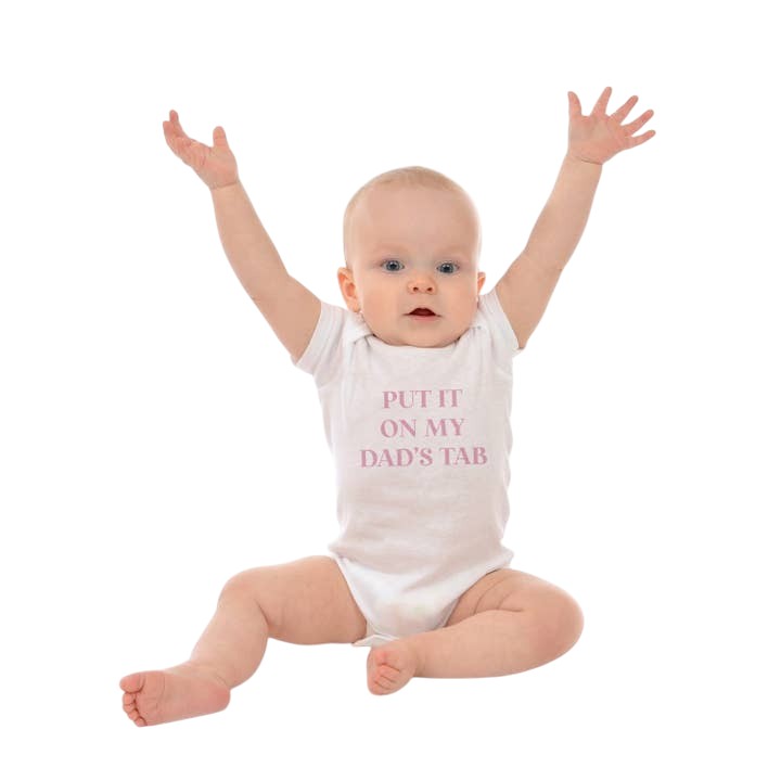Dad's Tab Onesie