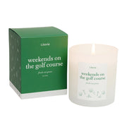Weekends On The Golf Course Candle