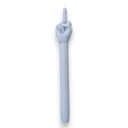 F You Grey Taper Candle
