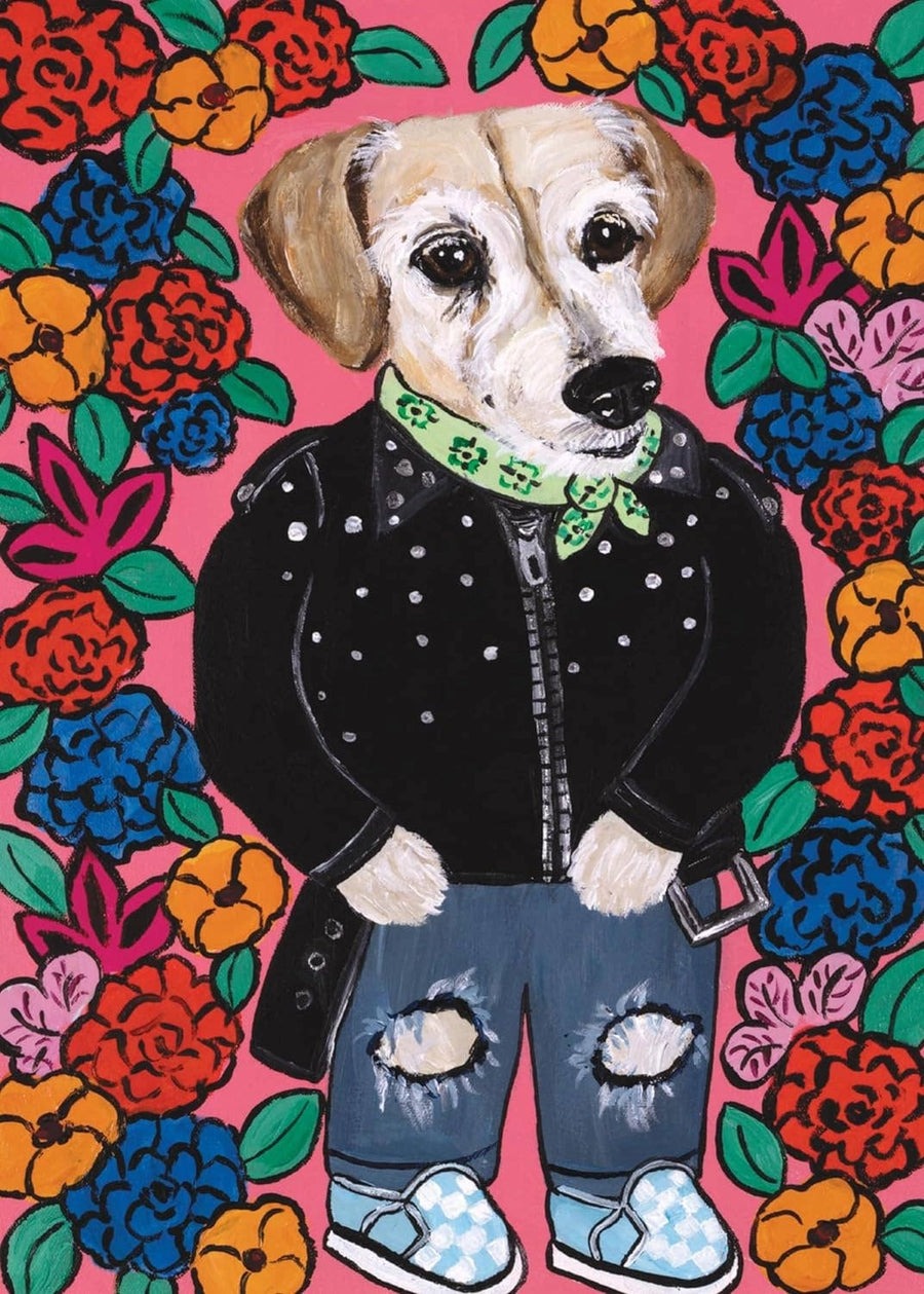 Dogs About Town Postcards Set