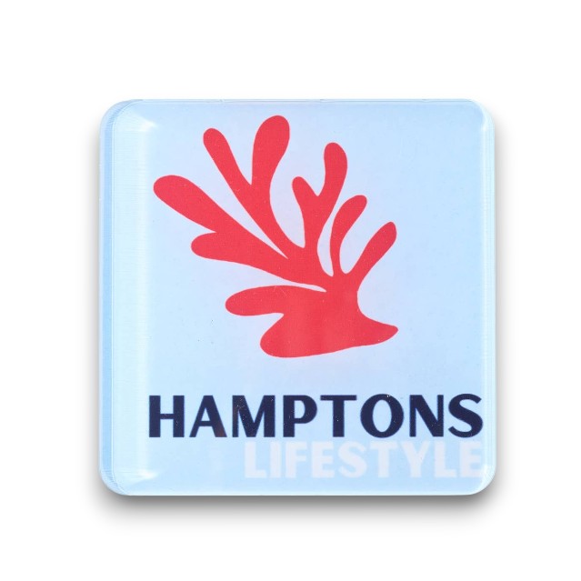Hamptons Lucite Coaster