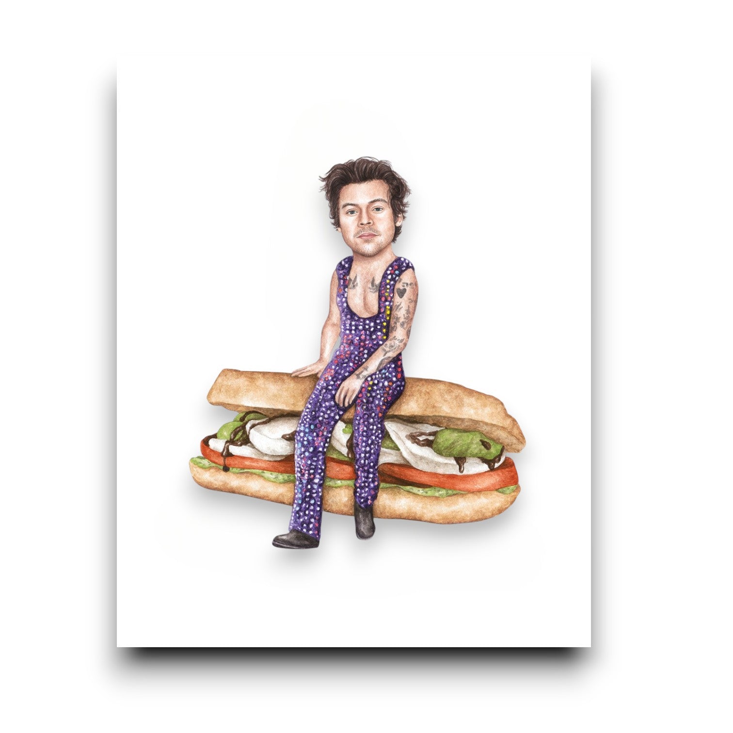 Harry Styles Coachella On Sandwich Print Art
