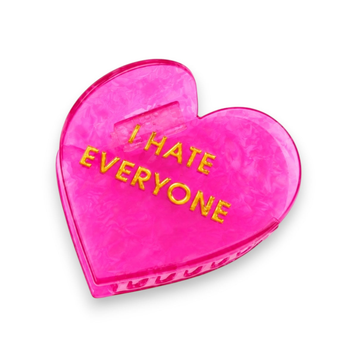 I Hate Everyone Hair Clip