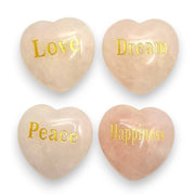 Rose Quartz Heart