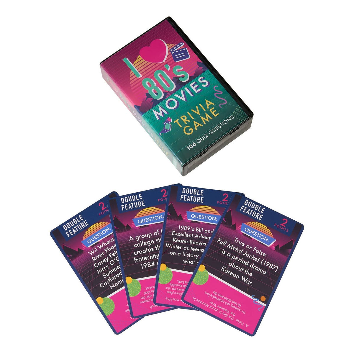 I Love 80s Movies Trivia Game
