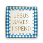 Jesus Saves Trinket Tray