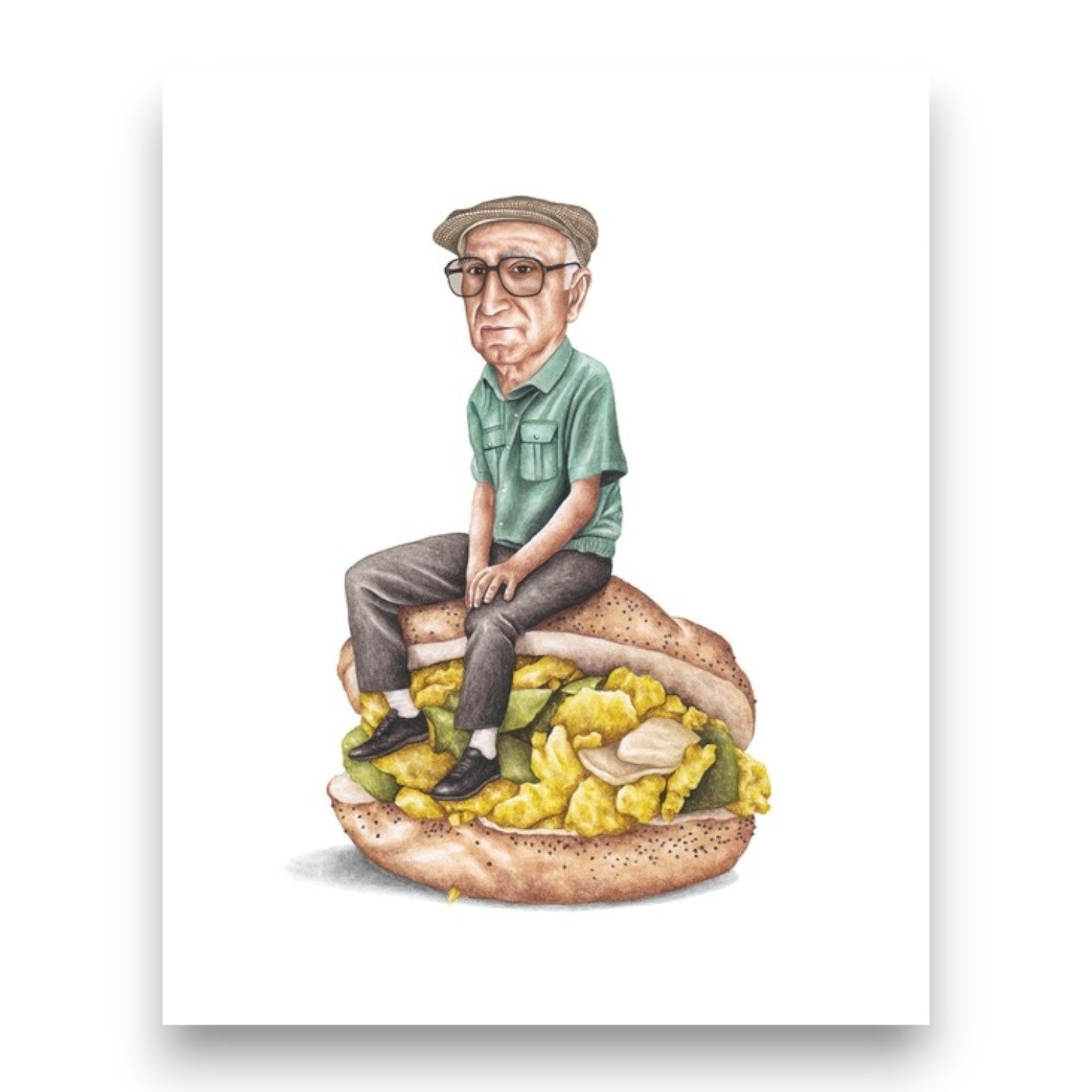 Junior Soprano On Sandwich Print