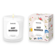 Just Married Mini Candle