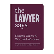 The Lawyer Says Book