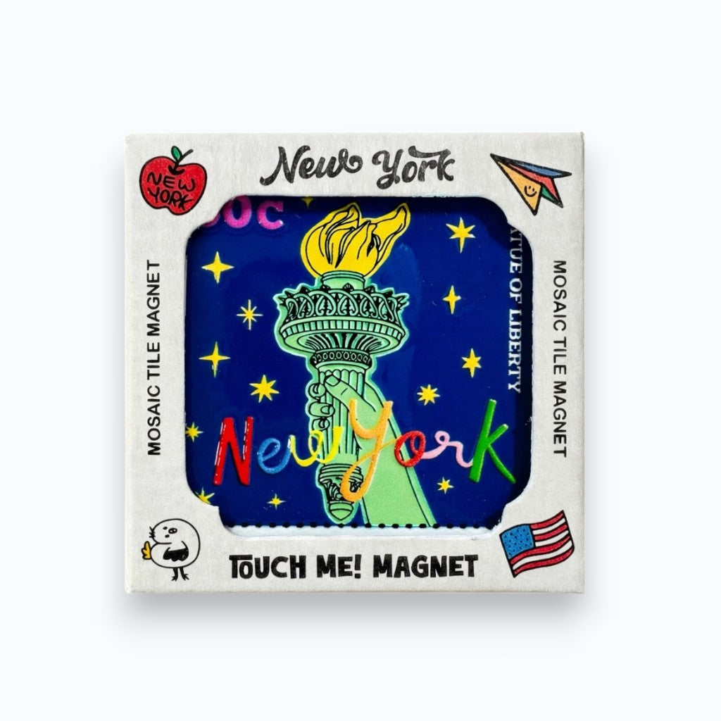 Statute Of Liberty Ceramic Magnet