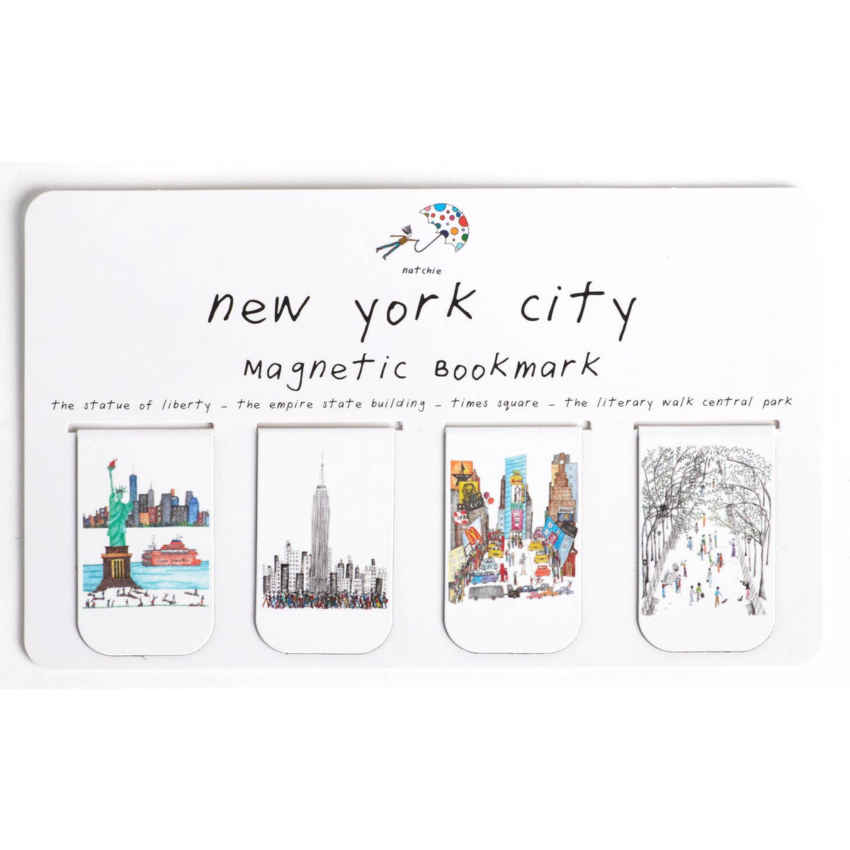 New York City Magnetic Bookmarks