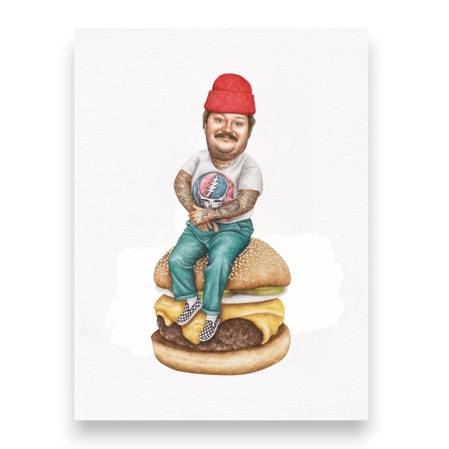 Matty Matheson On Sandwich Print