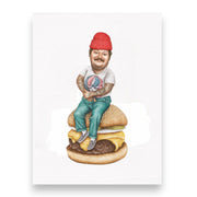 Matty Matheson On Sandwich Print