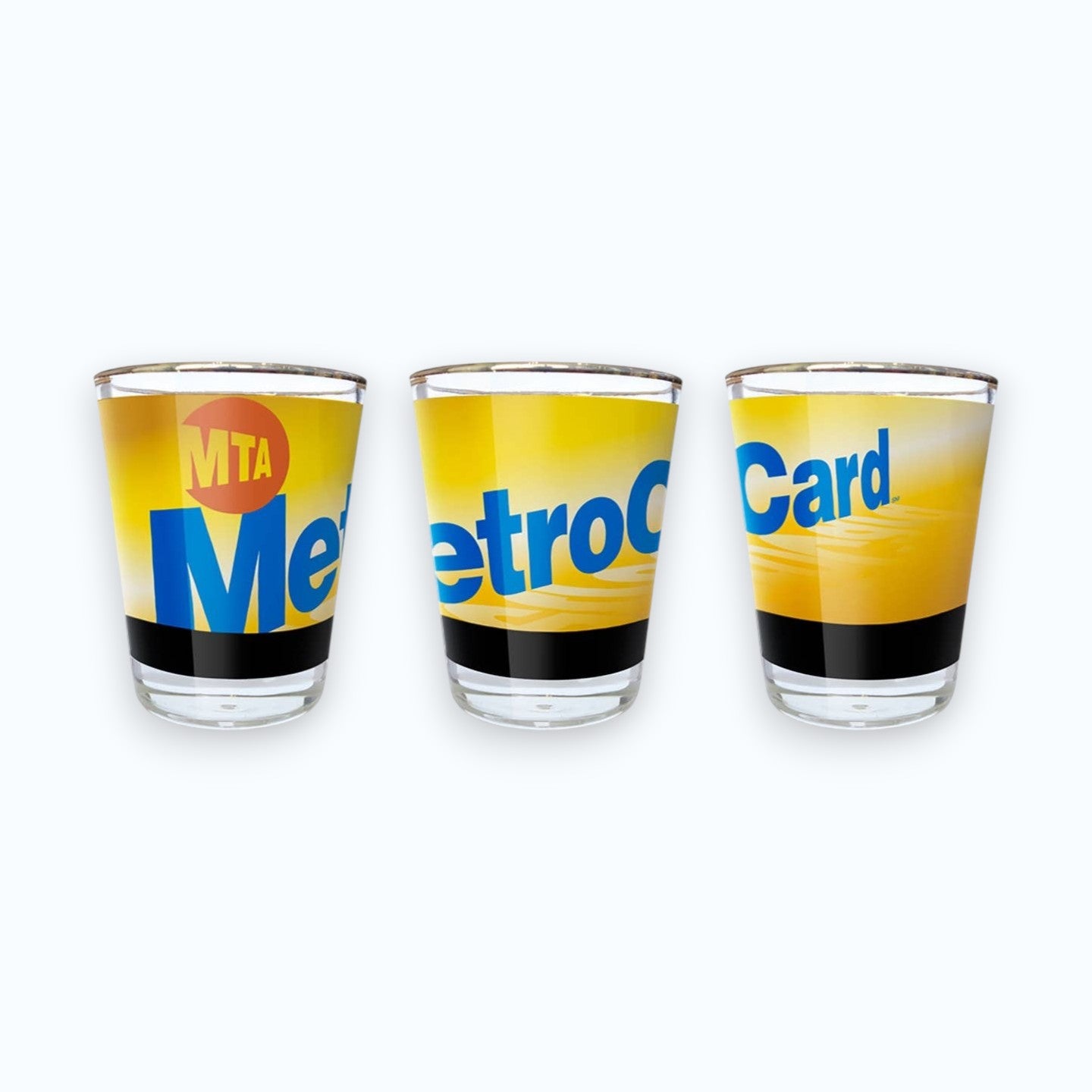 Metrocard Shot Glass