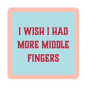Middle Finger Coaster