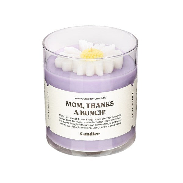 Mom, Thanks A Bunch Candle