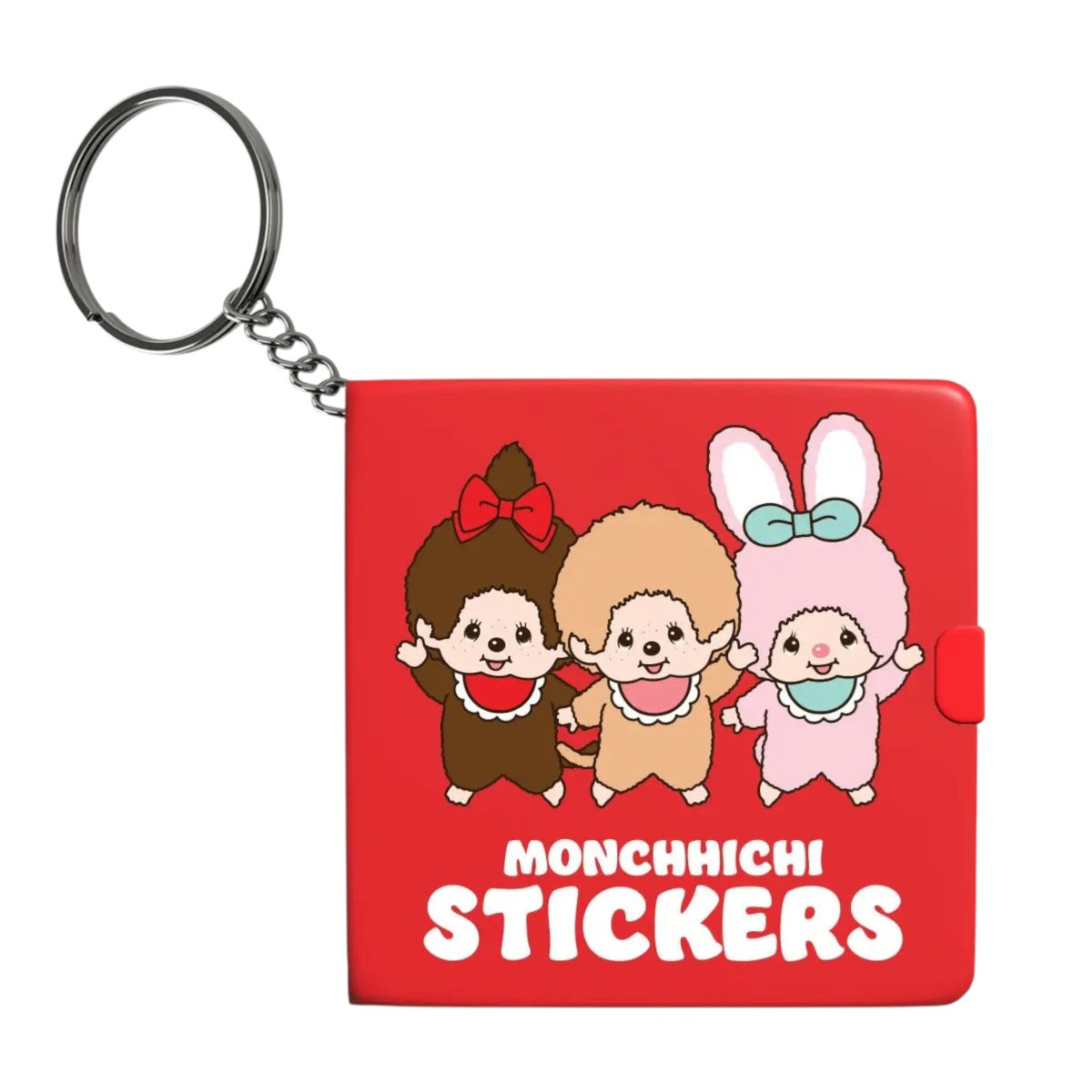 Monchhichi Sticker Book Keychain