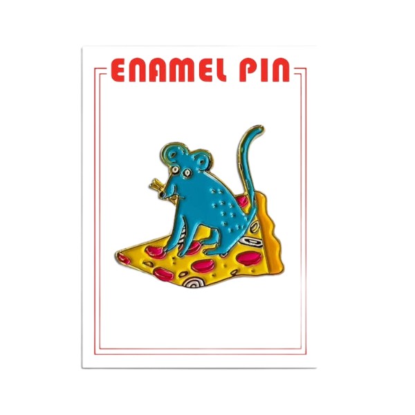 Pizza Rat Pin